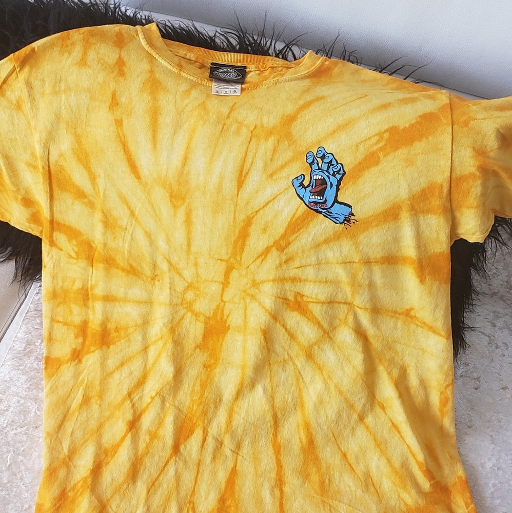 Santa Cruz Sunburst YOUTH Lg Tee